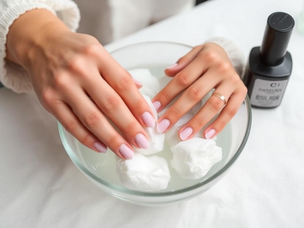 Safe professional gel polish removal soak off in Fgura Malta